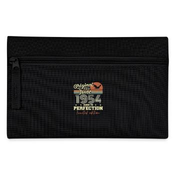 Born in June 1954, June 1954, Born June 1954 June 1954 - Pencil Case - black - Front