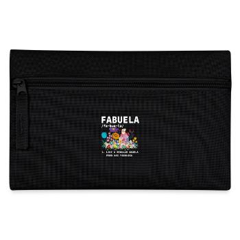 Fabuela - Pencil Case - black - Front