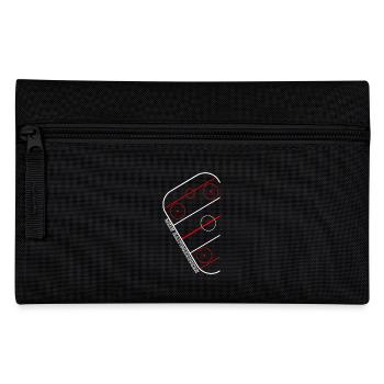 Eishockey court Haifischbecken - Federtasche - Schwarz - Vorne