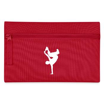 Breakdancing Breaking B-Boying B-Girling Hip-Hop - Pencil Case - red - Front