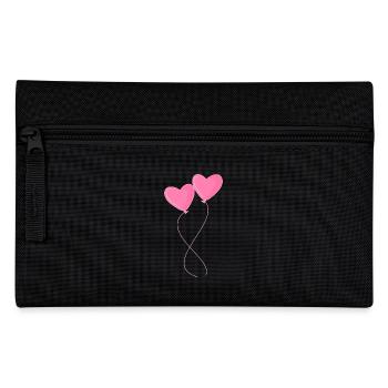 Heart Balloon Balloon in Pink Love - Pencil Case - black - Front
