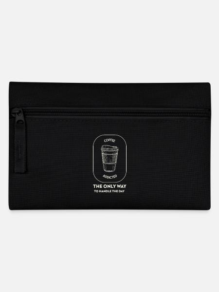 Accro au café - Trousse - noir