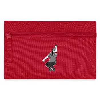 Joueur de pétanque Gaucher - Trousse - rouge - Devant