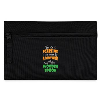 You Don t Scare Me Quote - Federtasche - Schwarz - Vorne