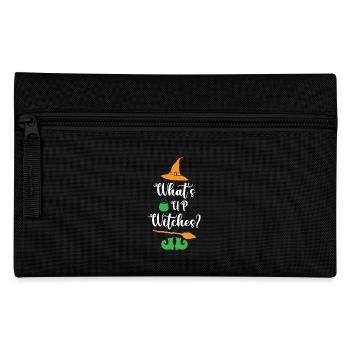 Whats Up Witches Funny Halloween - Federtasche - Schwarz - Vorne