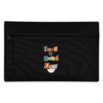 Have a Good Day - Bunte Typo mit Smile - Federtasche - Schwarz - Vorne