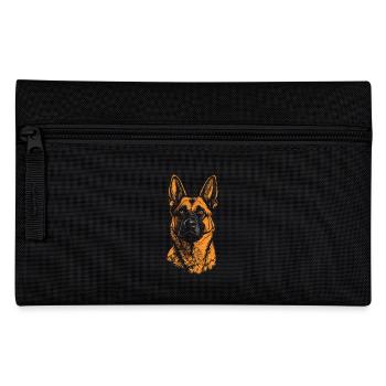 Belgian Shepherd Malinois Portrait Dogs - Pencil Case - black - Front