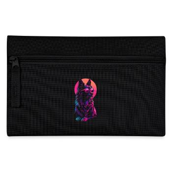 Chihuahua Portrait Dog Dog - Pencil Case - black - Front