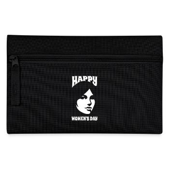Bonne Journée de la Femme - Cadeau - Trousse - noir - Devant