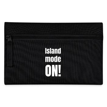 Island mode on! - Federtasche - Schwarz - Vorne