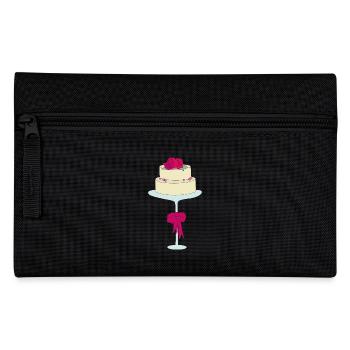 Kuchen Etagere - Federtasche - Schwarz - Vorne