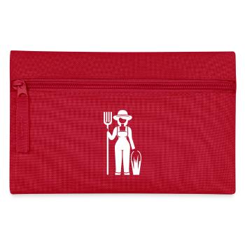 Fermière Femme - Trousse - rouge - Devant