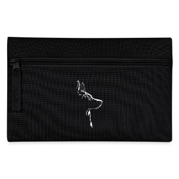 Australian Kelpie Silhouette Dogs Dog Wilsigns - Pencil Case - black - Front
