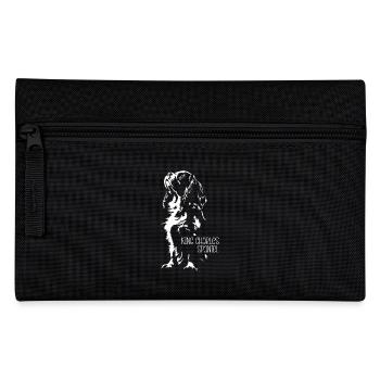 King Charles Spaniel Chien Chien Wilsigns - Trousse - noir - Devant