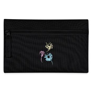 Bunte Blumen der Freundschaft - Federtasche - Schwarz - Vorne