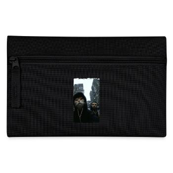 Gangster Cats Streetwear Cool Cat Motif - Trousse - noir - Devant