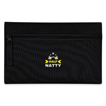Moitié Natty Moitié Naturel Drôle Fitness Musculation - Trousse - noir - Devant