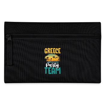 Greece Party Team - Pencil Case - black - Front