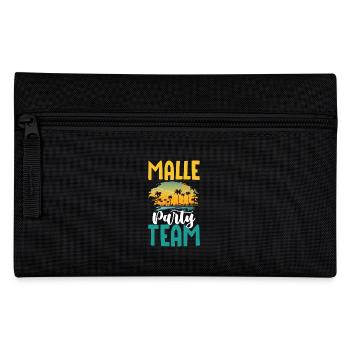 Malle Party Team - Federtasche - Schwarz - Vorne