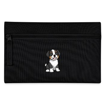 Chien Saint-Bernard Mignon - Trousse - noir - Devant