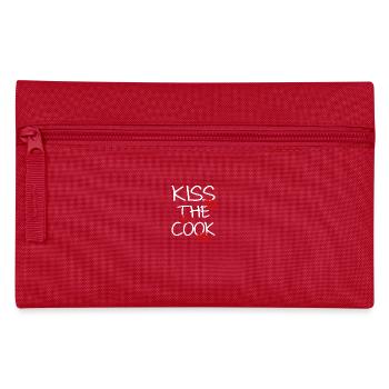 KISS THE COOK - Federtasche - Rot - Vorne