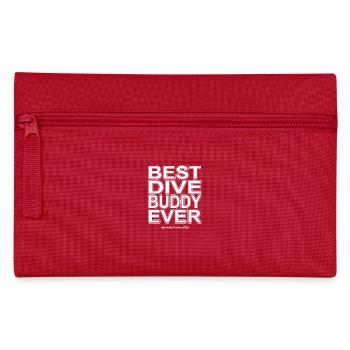 Meilleur compagnon de plongée pour toujours, Plongée sous-marine, Aquaholic - Trousse - rouge - Devant