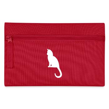 Miezen Katze cat cats Katzen - Federtasche - Rot - Vorne
