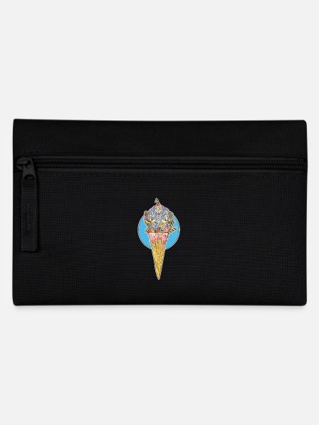 Shivaeis - Federtasche - Schwarz