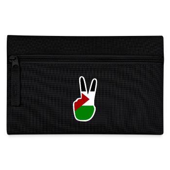 Free palestine - Pencil Case - black - Front