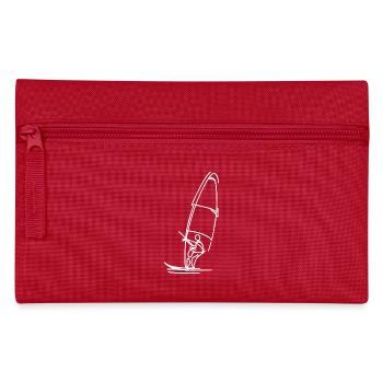 Windsurfing Sketch - Pencil Case - red - Front