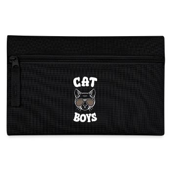 Cat Boys - Pencil Case - black - Front