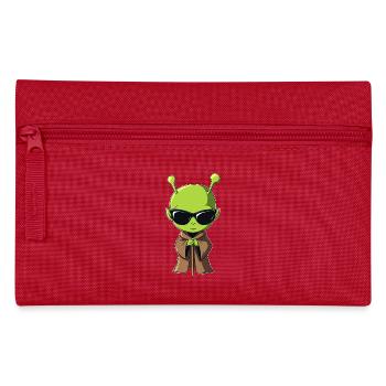 Alienmönch - Federtasche - Rot - Vorne