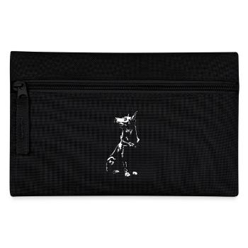 Australien Boeuf Chien Silhouette Chiens Wilsigns - Trousse - noir - Devant