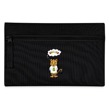 Gummibärchen-Tiger - Süß und Wild - Yummy - Federtasche - Schwarz - Vorne