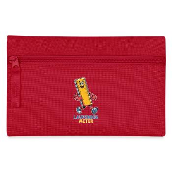Running Meter Small Funny Dwarf Nickname - Pencil Case - red - Front