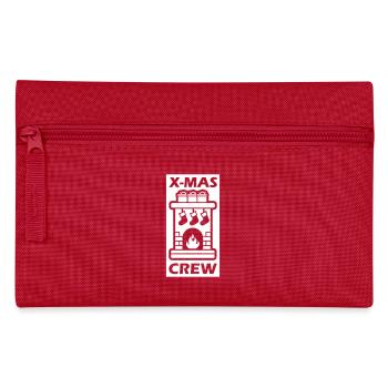 Noël de l’équipe de cheminée de Noël - Trousse - rouge - Devant