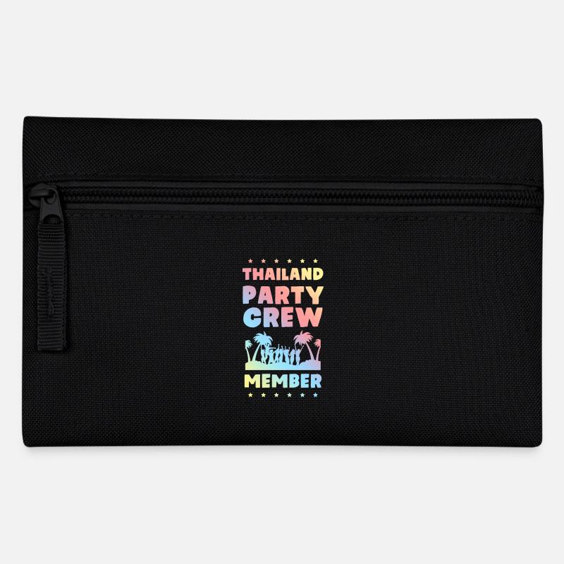 Thailand Party Crew - Pencil Case - black