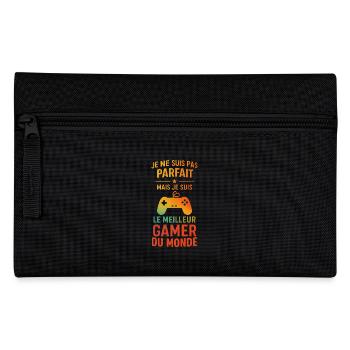 Le meilleur gamer du monde Geek Gamer Gaming - Trousse - noir - Devant