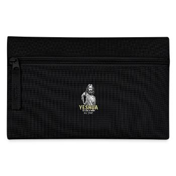 Yeshua – The King Is Coming Bold powerful Design - Pencil Case - black - Front