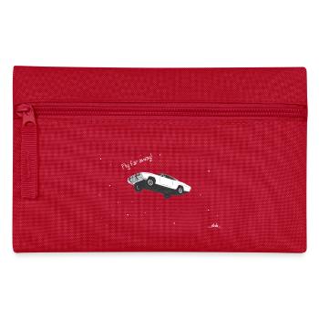 fliegendes Auto - Federtasche - Rot - Vorne