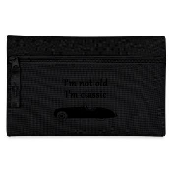 Voiture ancienne classique - Trousse - noir - Devant