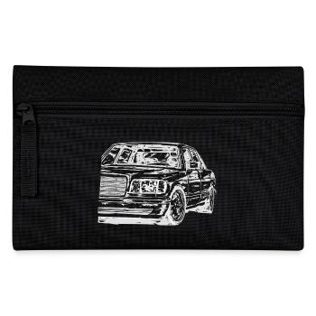 W126 Dirty Vintage Style - Pencil Case - black - Front