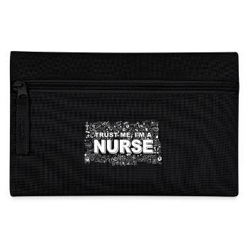 trust me I m a nurse - Federtasche - Schwarz - Vorne