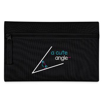 Professeur T-shirt Angle mignon - Trousse - noir - Devant