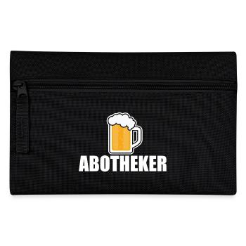Abotheker - Federtasche - Schwarz - Vorne