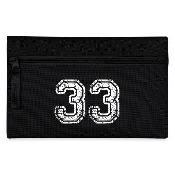 33 - Federtasche - Schwarz - Vorne