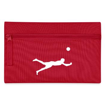 Beach Volleyball Spieler Sport - Federtasche - Rot - Vorne