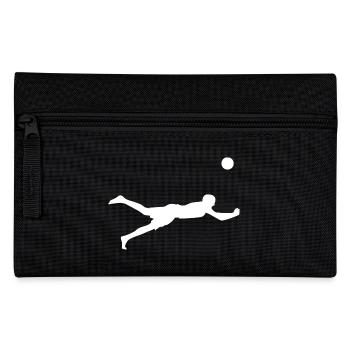 Beach Volleyball Spieler Sport - Federtasche - Schwarz - Vorne