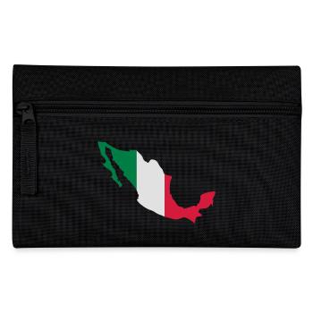 Mexiko - Federtasche - Schwarz - Vorne
