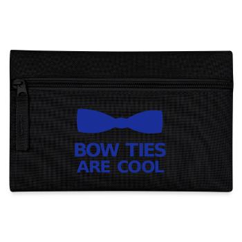 Bow Ties Are Cool - Pencil Case - black - Front